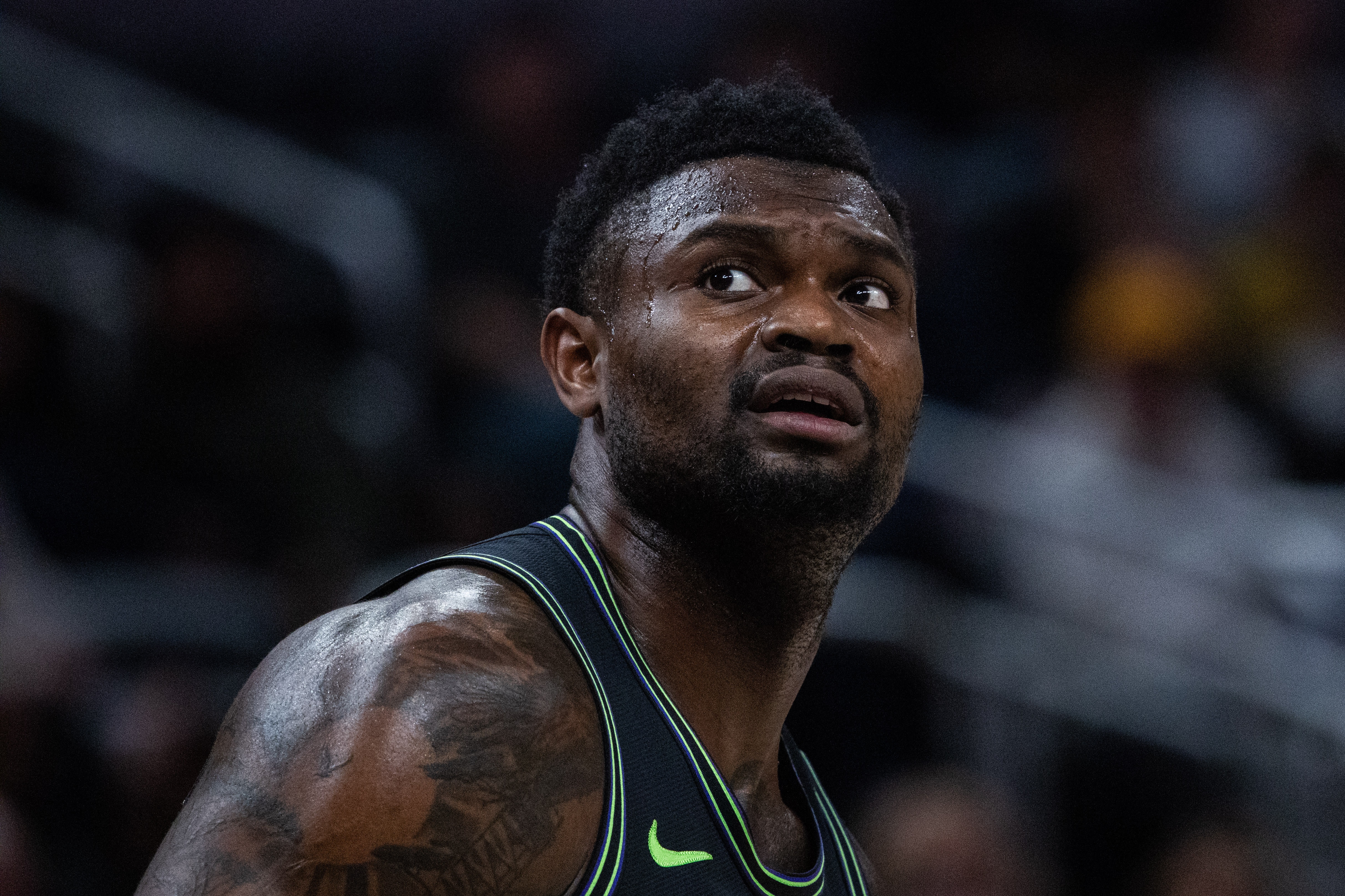 世界杯直播-几乎隐身！锡安首节3投1中 仅得到2分3篮板&amp;正负值-8