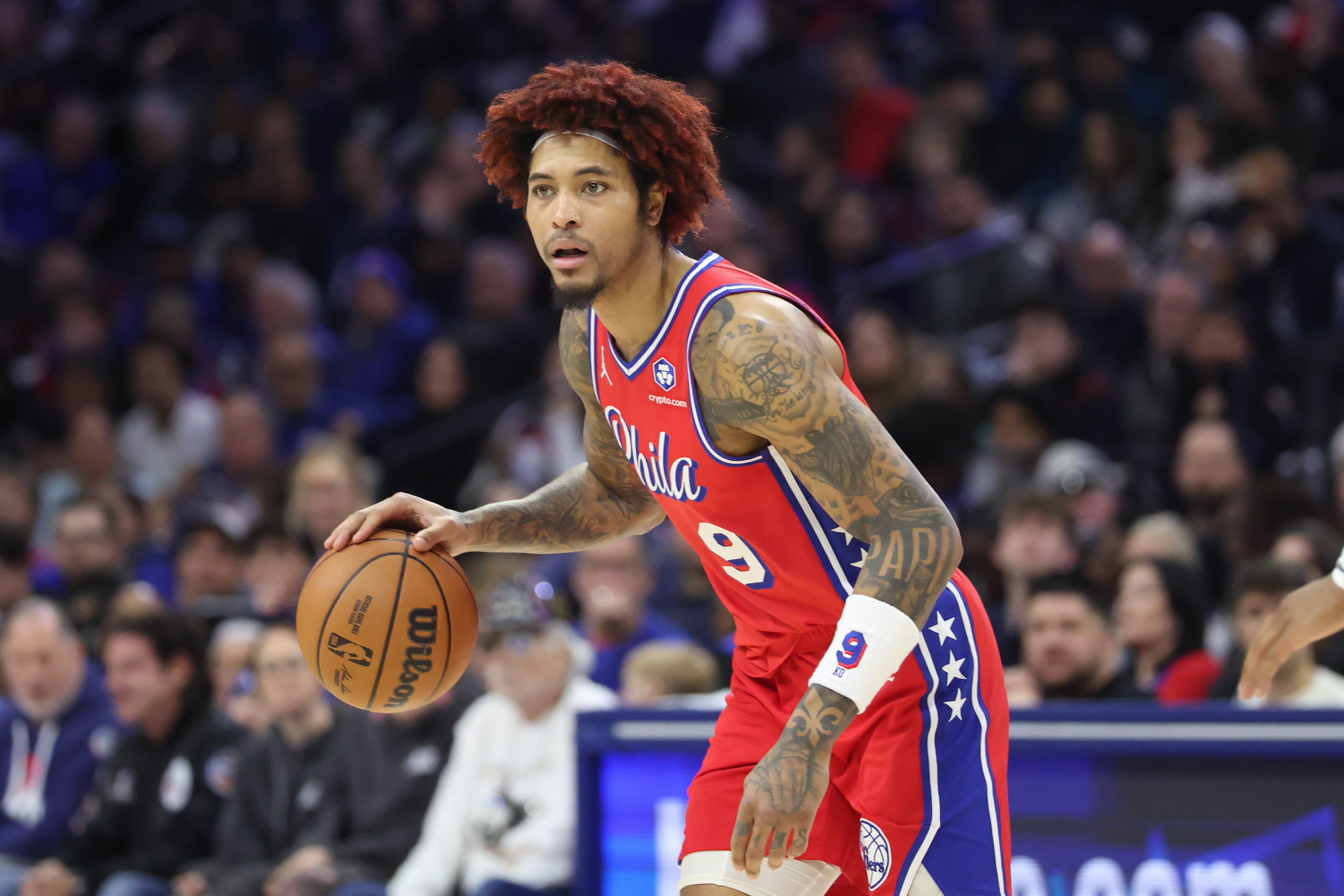 NBA直播-小贾三分10中1！夹KD无限放空小贾 空间差&amp;无发牌手导致逻辑闭环